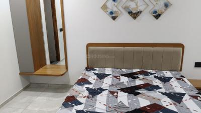 Bedroom Image of 3451 Sq.ft 4 BHK Apartment / Flat for rent in Shlokam Sharnam, Sargasan Gandhinagar for Rs. 45000