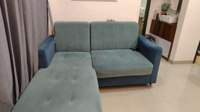 Living Room Image of 500 Sq.ft 1 BHK Apartment / Flat for rent in Mantra Essence, Undri Pune for Rs. 20000