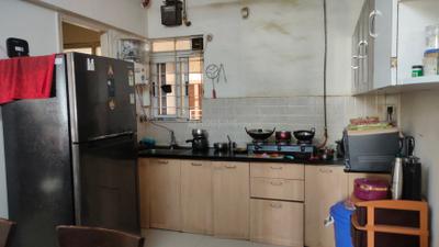 Kitchen Image of 850 Sq.ft 2 BHK Apartment / Flat for sale in Amanora Trendy Homes, Hadapsar Pune for Rs. 9500000