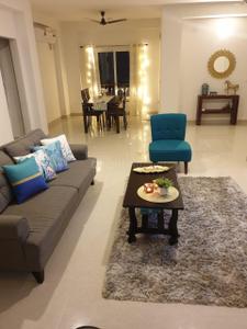 Living Room Image of 1608 Sq.ft 3.5 BHK Apartment / Flat for rent in Adani Water Lily, Shantigram Ahmedabad for Rs. 75000