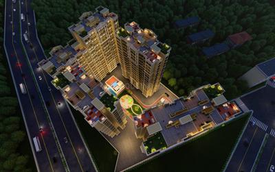 Image of 620 Sq.ft 1 BHK Apartment / Flat for sale in Vishnu Vertex, Dombivli East, Thane for Rs. 3400000