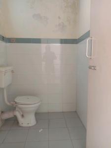 Common Bathroom One Image of 450 Sq.ft 1 BHK Apartment / Flat for sale in Shapoorji Pallonji Shukhobrishti by Shapoorji Pallonji Real Estate, New Town Kolkata for Rs. 2400000