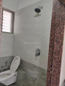 Bathroom Image of 1250 Sq.ft 2 BHK Apartment / Flat for rent in Aroma Tirupati Aakruti Greenz, Chharodi Ahmedabad for Rs. 18000