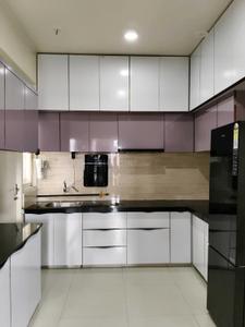 Kitchen Image of 1185 Sq.ft 2 BHK Apartment / Flat for rent in Aashray Atulyam, Shilaj Ahmedabad for Rs. 28000