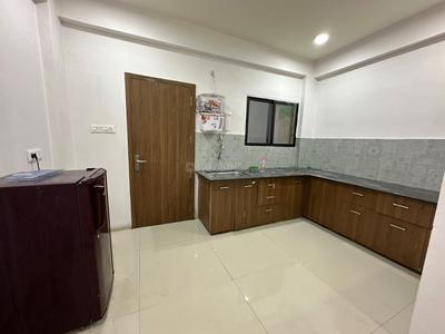 Kitchen Image of 1000 Sq.ft 2 BHK Builder Floor for rent in Mahalakshmi Nagar Indore for Rs. 25000