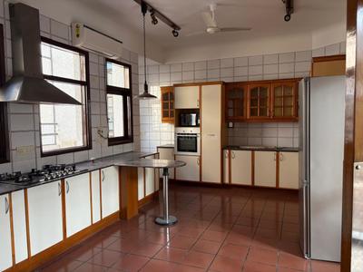 Kitchen Image of 5000 Sq.ft 4.5 BHK Builder Floor for rent in Green Park New Delhi for Rs. 700000