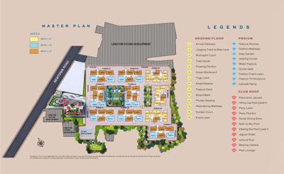Image of 1070 Sq.ft 3 BHK Apartment / Flat for sale in F Residences Merlin Phase II, Rajarhat, Kolkata for Rs. 16000000