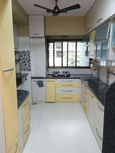 Kitchen Image of 1440 Sq.ft 3 BHK Apartment / Flat for sale in Sheth Vasant Galaxy, Goregaon West Mumbai for Rs. 40000000
