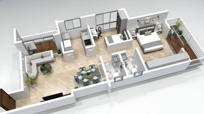 Image of 651 Sq.ft 1 BHK Apartment / Flat for sale in Aastha Omkar, Titwala, Thane for Rs. 2600000