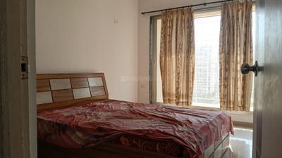 Bedroom Image of 1440 Sq.ft 3 BHK Apartment / Flat for rent in Neelkanth Majestic, Kalamboli Navi Mumbai for Rs. 45000