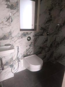 Common Bathroom Image of 650 Sq.ft 2 BHK Apartment / Flat for sale in Borivali West Mumbai for Rs. 17900000