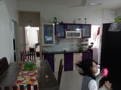 Kitchen Image of 1300 Sq.ft 3 BHK Apartment / Flat for sale in Shree Radhe Shyam Enclave, Bhayli Vadodara for Rs. 3800000