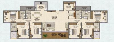 Image of 1989 Sq.ft 3 BHK Apartment / Flat for sale in Shreeji Divine, Kharghar, Navi Mumbai for Rs. 18000000