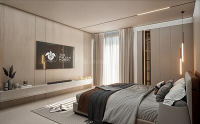 Bedroom Image of 1050 Sq.ft 2 BHK Apartment / Flat for sale in The Palash Homes, Dhakoli Zirakpur for Rs. 6900000