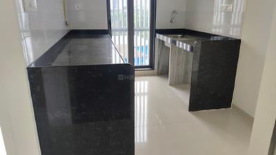 Kitchen Image of 705 Sq.ft 2 BHK Apartment / Flat for rent in Rustomjee Bella Wing A And B, Bhandup West Mumbai for Rs. 44500