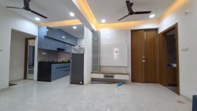 Living Room Image of 2000 Sq.ft 3 BHK Apartment / Flat for rent in Ratnam Aurum, Vaishno Devi Circle Ahmedabad for Rs. 32000