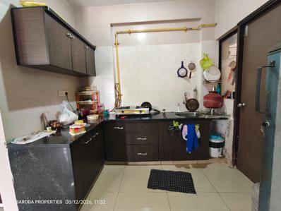 Kitchen Image of 1000 Sq.ft 2 BHK Apartment / Flat for sale in Gotri Vadodara for Rs. 3100000