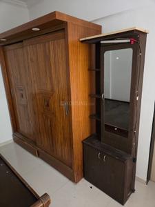 Bedroom Image of 865 Sq.ft 2 BHK Apartment / Flat for rent in GK Developer Dwarka Sai, Rahatani Pune for Rs. 35000