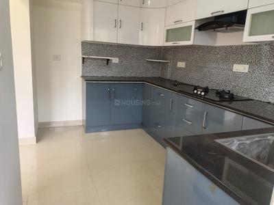 Kitchen Image of 1358 Sq.ft 3 BHK Apartment / Flat for rent in Shri Diya Viola, Kadagrahara Bengaluru for Rs. 36000