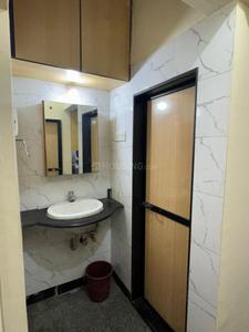 Bathroom Image of 500 Sq.ft 1 RK Apartment / Flat for rent in Andheri East Mumbai for Rs. 42000