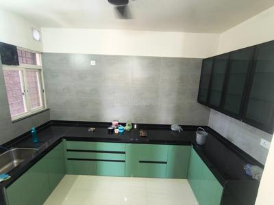 Kitchen Image of 900 Sq.ft 2 BHK Apartment / Flat for rent in Rama Fusion Towers Phase III, Hinjawadi Phase 3 Pune for Rs. 30000