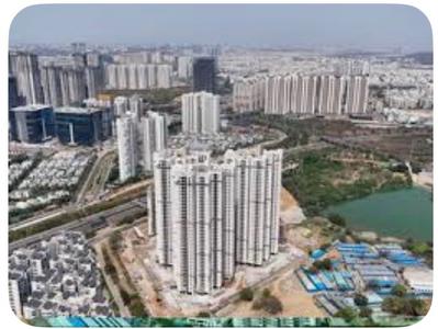 Image of 1800 Sq.ft 3 BHK Apartment / Flat for sale in Ramky One Odyssey, Kokapet, Hyderabad for Rs. 23000000