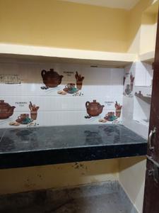 Kitchen Image of 1025 Sq.ft 3 BHK Builder Floor for rent in Mahmoorganj Varanasi for Rs. 12000