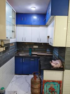 Kitchen Image of 450 Sq.ft 2 BHK Builder Floor for sale in Mandawali New Delhi for Rs. 3800000