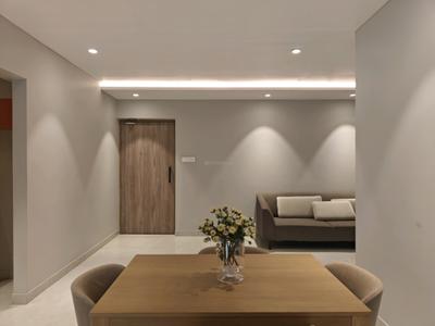 Living Room Image of 1125 Sq.ft 3 BHK Apartment / Flat for sale in Ajmera Manhattan, Wadala East Mumbai for Rs. 46100000