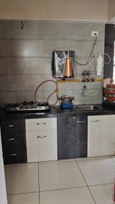 Kitchen Image of 1250 Sq.ft 2 BHK Apartment / Flat for sale in Saanvi Nirman Stella, Bopal Ahmedabad for Rs. 7400000