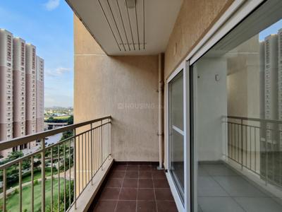 Balcony Image of 1441 Sq.ft 3 BHK Apartment / Flat for rent in Gummanahalli Bengaluru for Rs. 36000