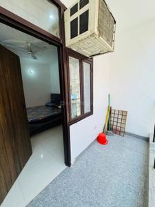 Balcony Image of 500 Sq.ft 1 BHK Independent House for rent in Saket RWA, Saket New Delhi for Rs. 15007