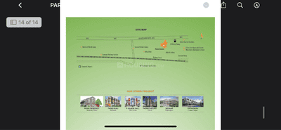 Image of 1466 Sq.ft 3 BHK Apartment / Flat for sale in Paras Greens Phase II, Ghayasuddinpur, Allahabad for Rs. 7800000