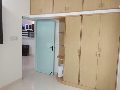 Bedroom Image of 1200 Sq.ft 2 BHK Independent House for rent in Jalahalli Bengaluru for Rs. 19000