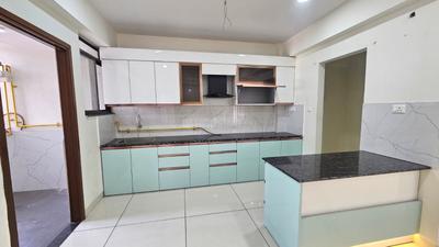 Kitchen Image of 1650 Sq.ft 3 BHK Builder Floor for rent in Lasudia Mori Indore for Rs. 35000