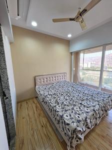Bedroom Image of 665 Sq.ft 1 BHK Apartment / Flat for rent in Parth Lakeview, Dighe Thane for Rs. 45000