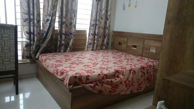 Bedroom Image of 850 Sq.ft 2 BHK Apartment / Flat for rent in Austin Park, Tathawade Pune for Rs. 35000