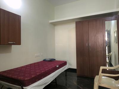 Bedroom Image of 175 Sq.ft 1 RK Independent House for rent in Domlur Layout Bengaluru for Rs. 15500