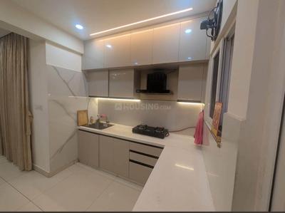 Kitchen Image of 1540 Sq.ft 3 BHK Apartment / Flat for rent in Ambience Courtyard, Manikonda Hyderabad for Rs. 60000