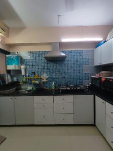 Kitchen Image of 2025 Sq.ft 3 BHK Apartment / Flat for sale in Trilokesh Gulmohar Heights, Prahlad Nagar Ahmedabad for Rs. 20000000