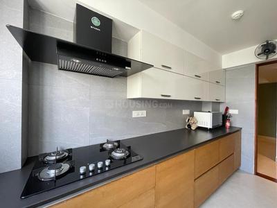 Kitchen Image of 1739 Sq.ft 3 BHK Apartment / Flat for sale in DLF New Town Heights, Kakkanad Kochi for Rs. 15000000