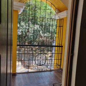 Balcony Image of 750 Sq.ft 1 BHK Apartment / Flat for rent in Assagao Goa for Rs. 27000