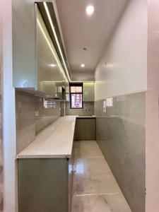 Kitchen Image of 550 Sq.ft 2 BHK Builder Floor for sale in Shastri Nagar New Delhi for Rs. 6000000