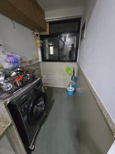 Kitchen Image of 1228 Sq.ft 2 BHK Apartment / Flat for sale in Sun Atmosphere, Shela Ahmedabad for Rs. 6100000