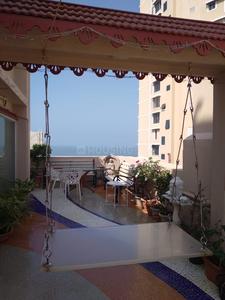 Balcony Image of 1500 Sq.ft 3 BHK Apartment / Flat for sale in Malabar Hill Mumbai for Rs. 85000000