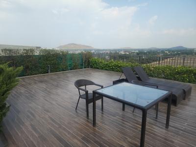 Balcony Image of 2000 Sq.ft 3 BHK Apartment / Flat for rent in Jhaveri Silver Lake Vista, New Rani Bagh Indore for Rs. 40000