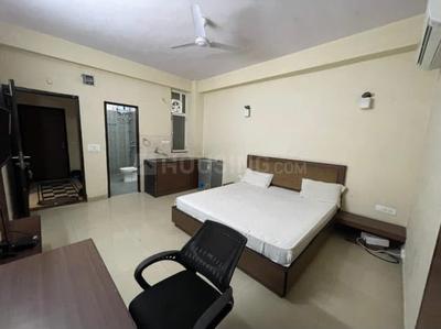 Bedroom Image of 650 Sq.ft 1 RK Studio for rent in Jagatpura Jaipur for Rs. 15000