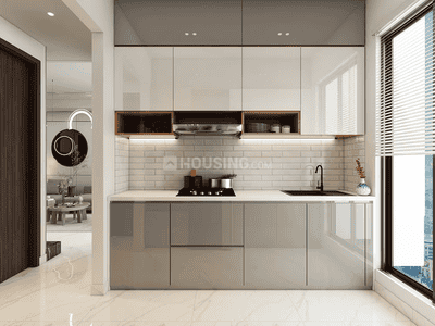 Image of 610 Sq.ft 1 BHK Apartment / Flat for sale in Girija Sky Empire, Pushpak Nagar, Navi Mumbai for Rs. 4100000