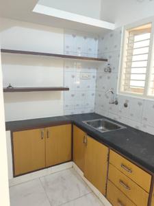 Kitchen Image of 550 Sq.ft 1 BHK Builder Floor for rent in Kaggadasapura Bengaluru for Rs. 17500