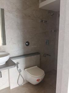 Common Bathroom Image of 1450 Sq.ft 3 BHK Apartment / Flat for rent in JP North Barcelona, Mira Road East Mira Bhayandar for Rs. 55000